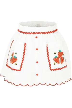 Stella McCartney Embroidered mini skirt