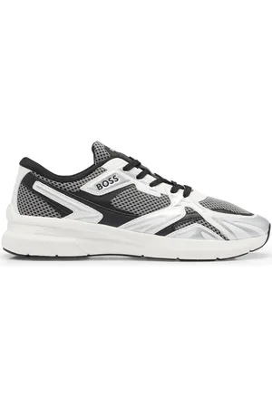 HUGO BOSS Panelled lace-up sneakers