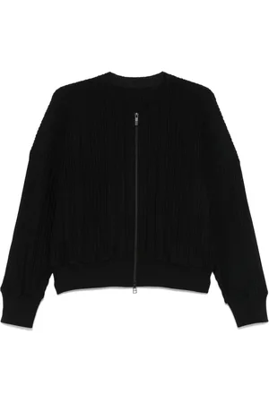 PLEATS PLEASE ISSEY MIYAKE Crepe Knit jacket