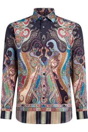 Etro Paisley-print cotton shirt