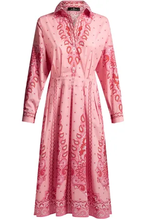 Etro Paisley-print shirt dress