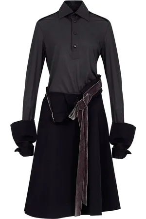 Maison Margiela Panelled midi dress