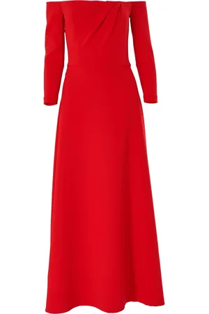 Carolina Herrera Off-shoulder midi dress