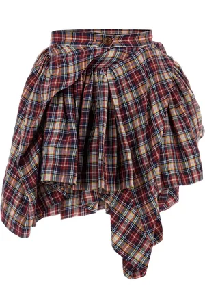 Vivienne Westwood Checked mini skirt