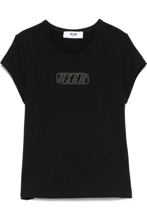 Msgm Stretch-jersey T-shirt