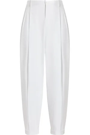 Dolce & Gabbana Folded-edge trousers