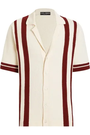Dolce & Gabbana Striped bowling shirt