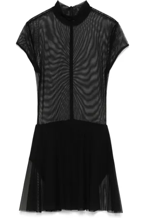 Norma Kamali Sem-sheer mini dress
