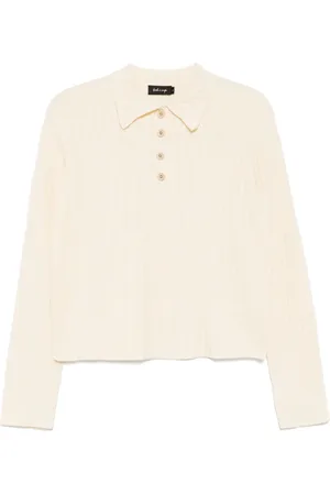 tout a coup Knitted polo top