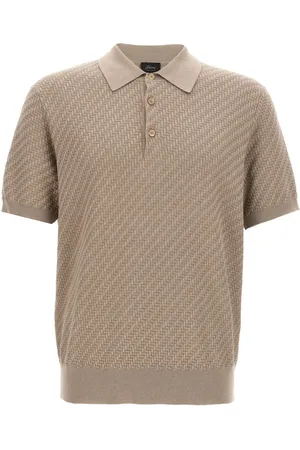 BRIONI Knitted polo shirt