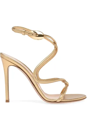 Gianvito Rossi 105mm Black Mamba sandals