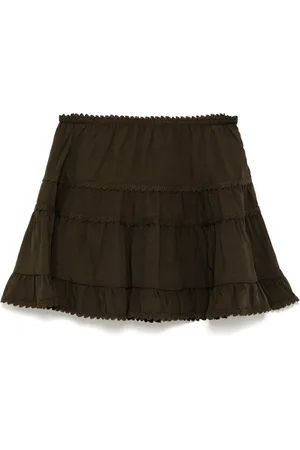 tout a coup Tiered mini skirt