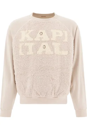 KAPITAL Logo-jacquard sweatshirt