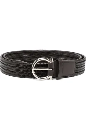 Salvatore Ferragamo Gancini leather belt