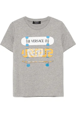 VERSACE Skater-print t-shirt