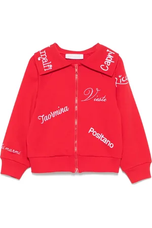 MONNALISA Embroidered sweatshirt