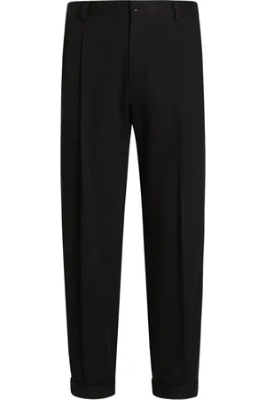 Dolce & Gabbana Folded-edge trousers
