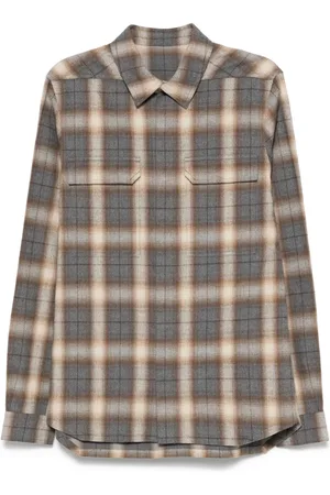 Rick Owens Checked shirt
