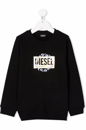 Diesel Logo patch sweatshirt
