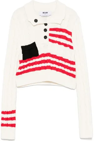 Msgm Cable-knit sweater
