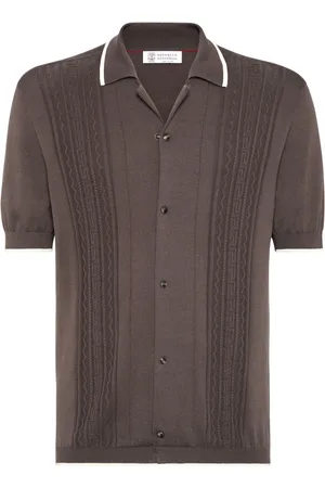Brunello Cucinelli Short sleeve polo shirt