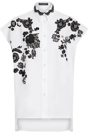 Dolce & Gabbana Lace-detail shirt