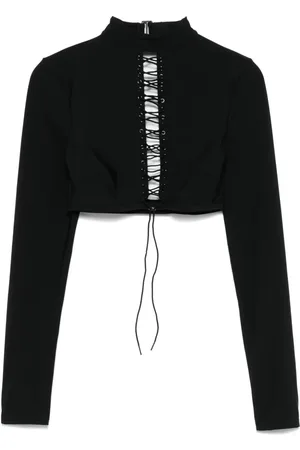 MAISON CLOSE Open-back top