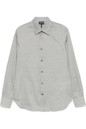 Emporio Armani Geometric-print shirt