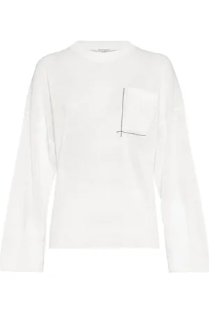 Brunello Cucinelli Monili-embellished sweater