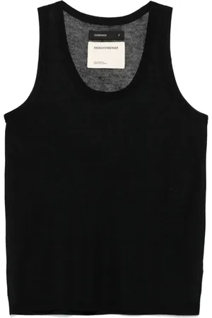 Frenckenberger Fine-knit tank top