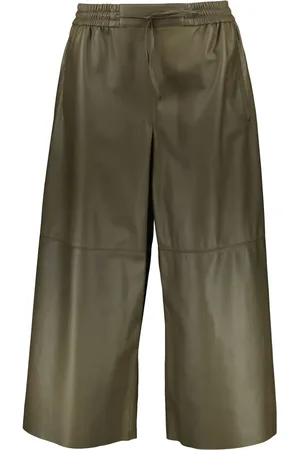 YVES SALOMON Lambskin culotte pants