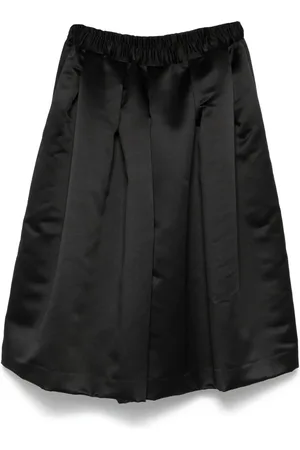 Comme des Garçons Satin wide-leg shorts