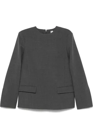 Totême Mélange-effect blouse