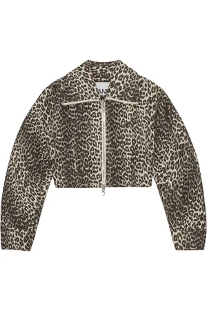 Ganni Leopard-print jacket