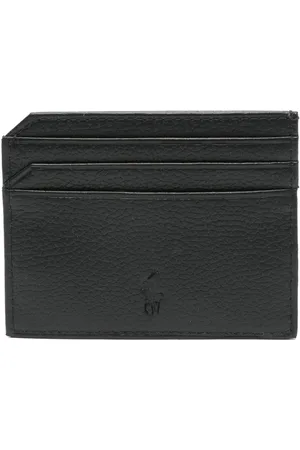 Ralph Lauren Grained leather card holder