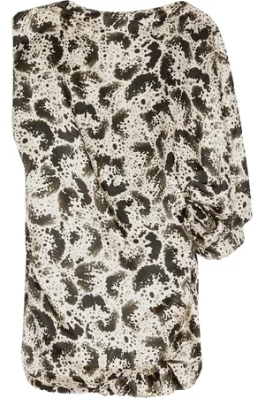 DRIES VAN NOTEN Abstract-pattern print top