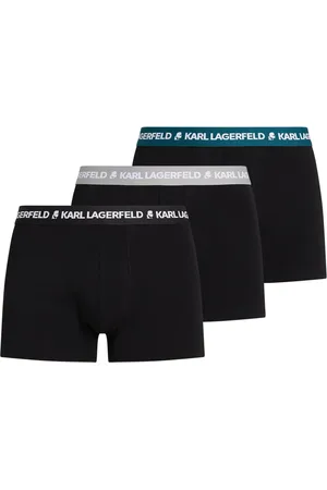 Karl Lagerfeld Logo-waistband boxers (pack of three)