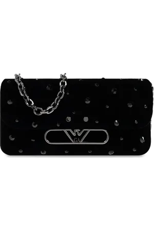 Emporio Armani Logo-plaque shoulder bag
