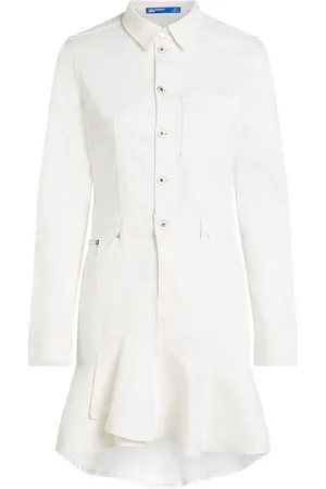 Karl Lagerfeld Ruffled denim dress