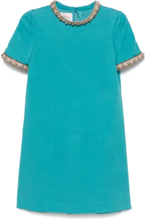 VALENTINO GARAVANI Crystal-embellished dress