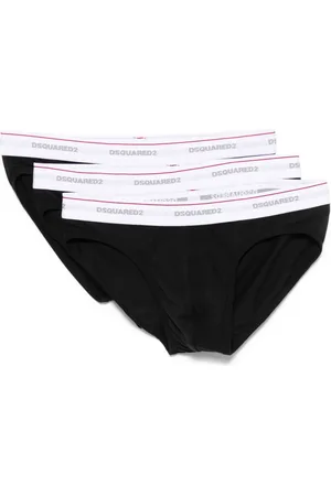 Dsquared2 Logo-waistband briefs (pack of three)