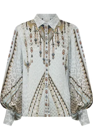 Camilla Split sleeve blouse