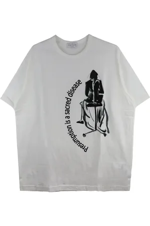 YOHJI YAMAMOTO Logo-print t-shirt