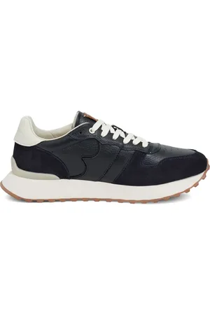 Boggi Milano Tumbled leather sneakers