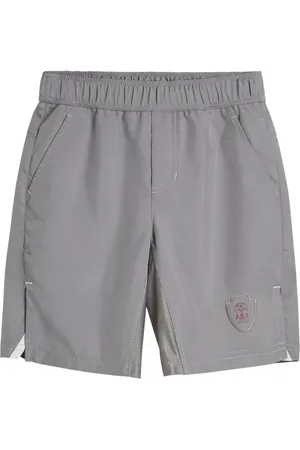 Brunello Cucinelli Logo-patch bermuda shorts