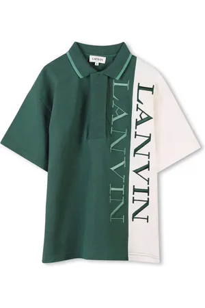 Lanvin Colourblock polo shirt