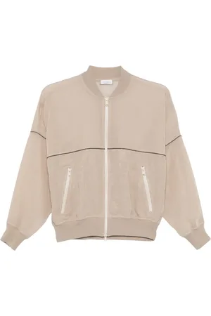 Brunello Cucinelli Organza bomber jacket