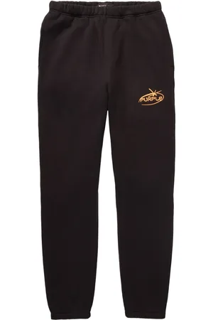 Purple Brand P440 logo-embroidered track pants