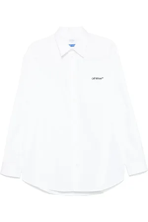 OFF-WHITE Logo-embroidered shirt
