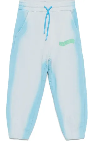 Msgm Spray-paint effect sweatpants